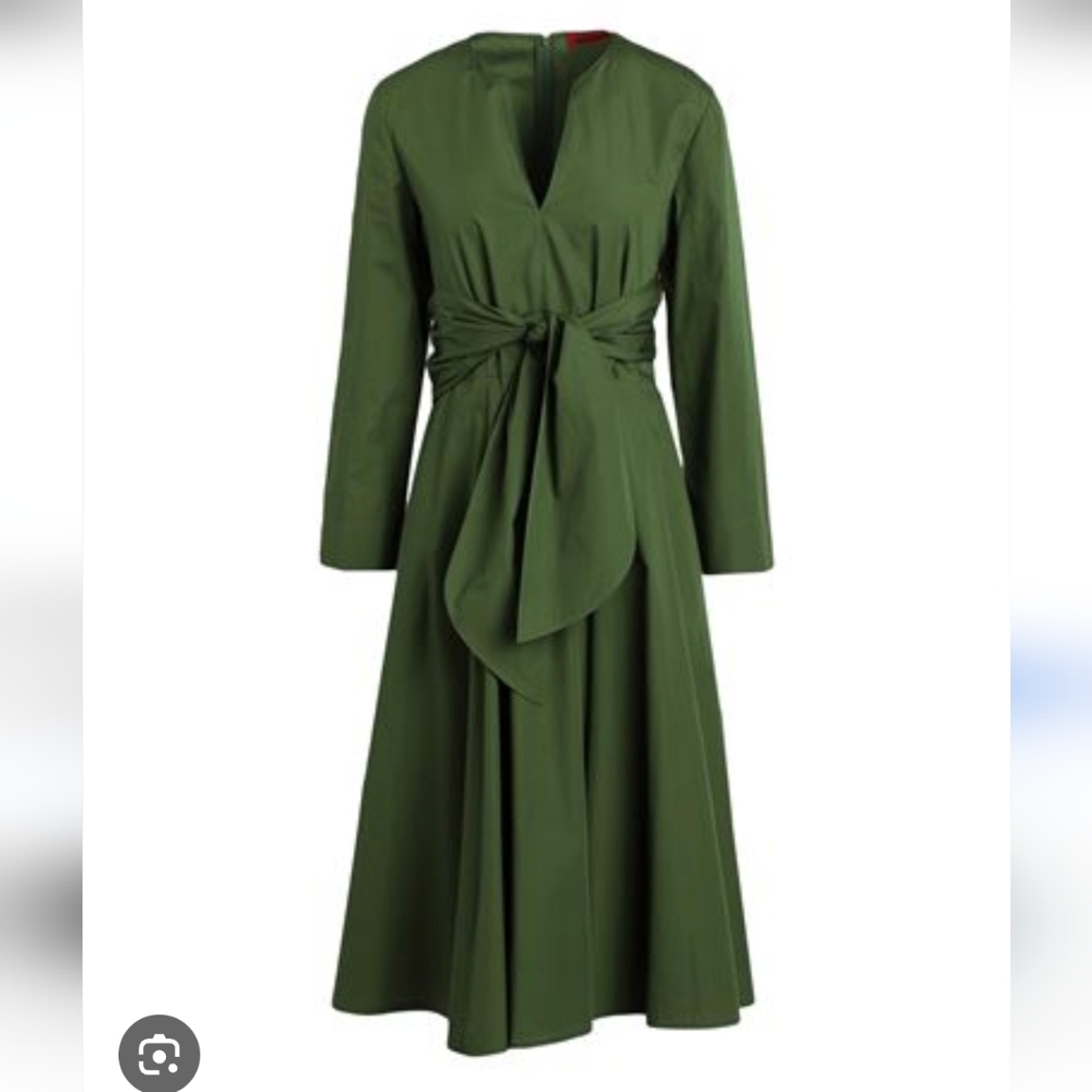 Max & Co bt Max Mara Cotton Poplin Midi Dress
